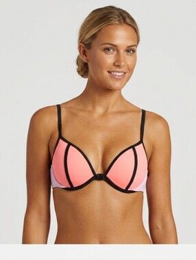 VICTORIA'S SECRET Color Block Bikini Swim Top 32C